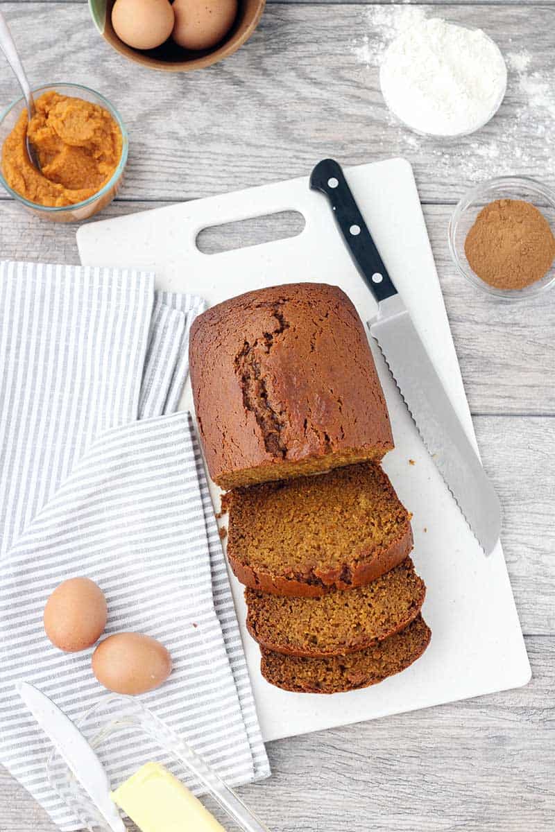 Chai Spiced Pumpkin Bread