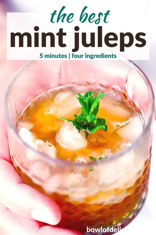 pinterest image for mint juleps