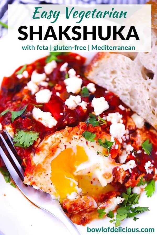 Pinterest image for shakshuka.